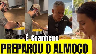 RODOLFFO SURPREENDE a Todos e Faz ALMOÇO Para o PAI e NAMORADA, que APROVARAM .