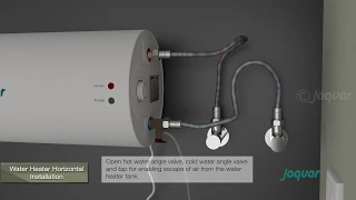 Jaquar’s Elena Horizontal Water Heater Installation | Jaquar