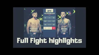 UFC Bryce Mitchell vs Andre Fili ( Full Figh Highlights )