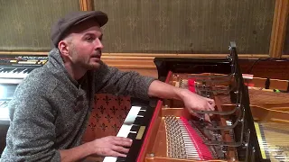 Nils Frahm demonstrates the Palm Mute Pedal