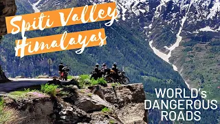Part 2 - Chitkul World’s Most Dangerous Road | 2019 Dominar 400 |  Spiti Valley