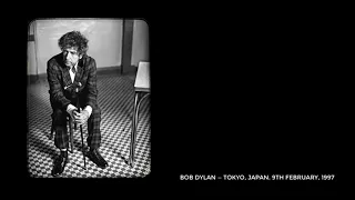 Bob Dylan, Tokyo, Japan. The first show of 1997