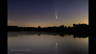 Rising Comet NEOWISE Time-Lapse