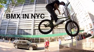 A Day Riding BMX in Downtown NYC