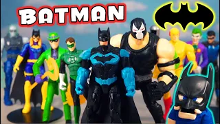 BATMAN MR FREEZE Spin Master SET Movie Toys, DC Heroes Figures Series 4 Unboxing