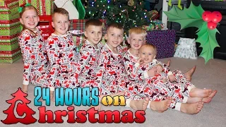 24 Hours with 6 Kids on Christmas Day 2018
