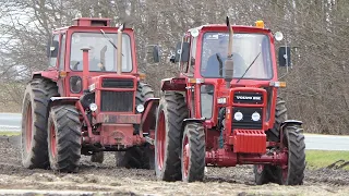 Volvo BM 2204 & 814 Turbo in the field getting the job done | Ploughing Season 2021 | DK Agriculture