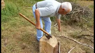 Cortar leña con hacha o con sierra - Mejores consejos