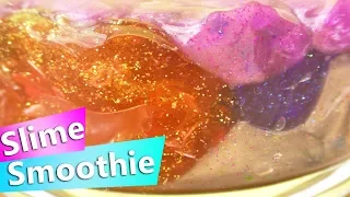 Slime Smoothie | Galaxie & Macaron Schleim Mixen | DIY Glibber mischen | DIY Experiment