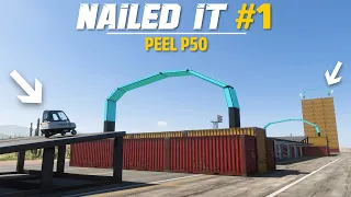 Forza Horizon 5 Clips - NAILED IT #1 (Peel P50 Stunt)