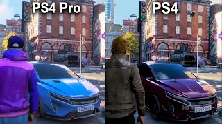 WATCH DOGS LEGION Graphics Comparison [ PS4 Pro VS PS4 ] [ WATCH DOGS 3 ]