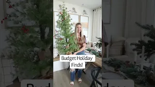 Budget Holiday Decor Finds! #homedecor #christmasdecor ##holidaydecor