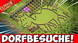 NEUE DORFBESUCHE! 😍😍 Clash of Clans * CoC [deutsch/german]