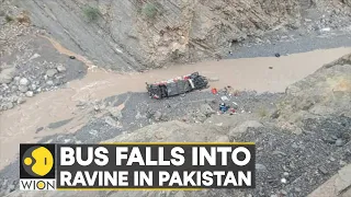 BREAKING: 40 killed as bus falls into ravine in Pakistan, 3 people rescued so far | World News| WION