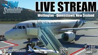 Airbus A320neo (bredok3D)  |  Wellington - Queenstown, New Zealand  |  Air New Zealand  |  MSFS2020