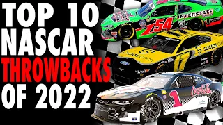 Top 10 NASCAR Throwbacks of 2022