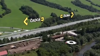 Vizualizácia diaľnice D3 Kysucké Nové Mesto - Oščadnica