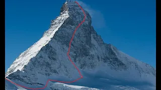 Matterhorn Nordwand, Schmidroute