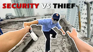 ESCAPING ANGRY SECURITY 2.0 ( Epic Parkour POV Chase ) | Highnoy