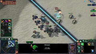 Mengsk vs Nova 3v3, c215 Direct Strike - Commanders SC2