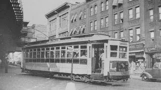 BRONX TROLLEY LINES , 1930's-1940's movie footage