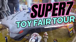Super7 Toy Fair 2023 Booth - TMNT, GI Joe Mothership, Godzilla