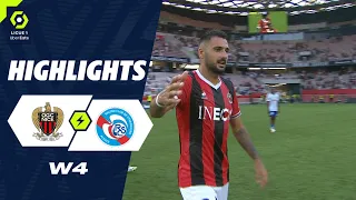 OGC NICE - RC STRASBOURG ALSACE (2 - 0) - Highlights - (OGCN - RCSA) / 2023-2024