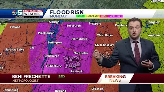 Video: Significant flooding expected in Vermont Monday (7-10-23)