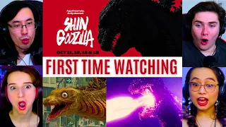REACTING to *Shin Godzilla* A HORROR MOVIE??!! (First Time Watching) Monster Movies