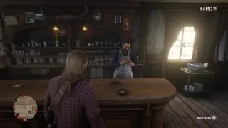 Arthur has an interaction with bartender in Valentine who is jenny? RED DEAD REDEMPTION 2