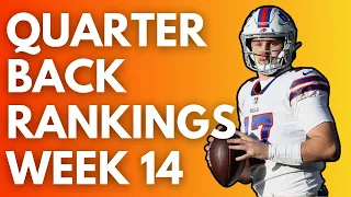 2021 Fantasy Football Rankings - Top 20 Quarterbacks in Fantasy Football - Week 14