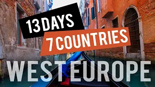 WESTERN EUROPE Travel Tour Itinerary [Italy-Austria-Switzerland-Germany-Netherlands-Belgium-France]