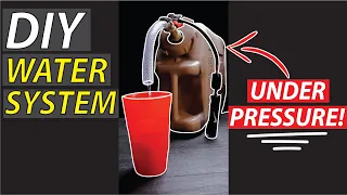 DIY CAMPING Water System (Pressurized) #SHORTS