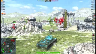 WoT Blitz STA-1, Heartbreak, 5k dmg, 5 kills