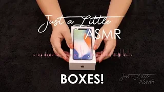 Ep. 14:  Assorted Boxes (ASMR tapping, scratching, tracing, NO TALKING) - 🎧 Headphones Recommended)