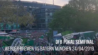 Werder Bremen vs Bayern München 24/04/2019 | Choreo & Pyro | Ultras-Life