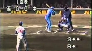 1982 小松辰雄  3  日本シリーズ