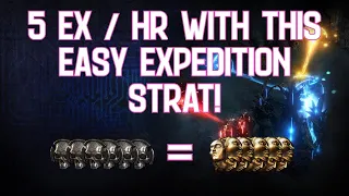 [PoE 3.18] 5 Ex/Hr with this easy Expedition Strategy in City Square!