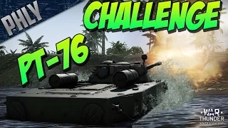 CROSS THE POND - PT-76 CHALLENGE - (War Thunder Tanks Gameplay)