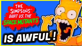 😡 The Simpsons : Bart vs The Space Mutants - RUINED Our Childhood ! 😡