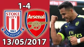 Stoke City 1 Arsenal 4 | Match-Day Film