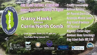 King Island Football Association Juniors Grand Final 2023 Grassy Hawks vs Currie/North Comb