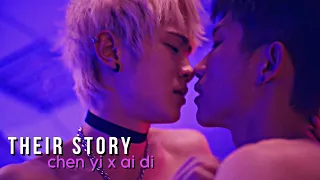➤ chen yi ✘ ai di | their story [1x01-1x13] | [+ateez songs] | [BL] ˚₊·