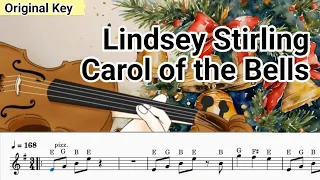 Lindsey Stirling - Carol of the Bells Violin Sheet