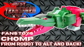 JUST TRANSFORM IT!: Fans Toys Chomp (Skullcruncher)