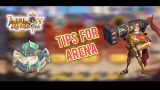 infinity Kingdom.S170.  Arena battles and tips to low your Rank !