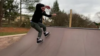 Jimmy Shuda x Them Skates Backyard Mini Ramp Edit - January 2020 - featuring Sean Kelso.