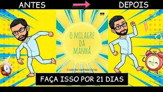 O Milagre da Manhã - Os hábitos Matinais para Transformar a sua Vida - Hal Elrod - Resumo do livro