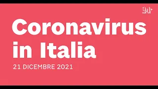 Coronavirus: il bollettino del 21 dicembre 2021