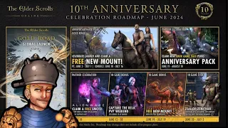 ESO June Guide (Market Changes, Login Rewards, Road Map, 3+ mounts and more!)